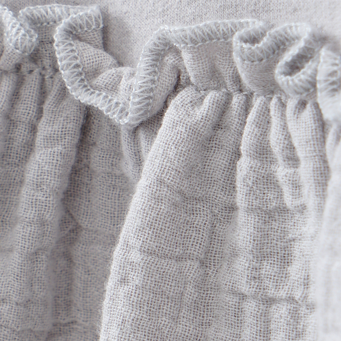 Baby Musselin-Kleid mit Knopfleiste