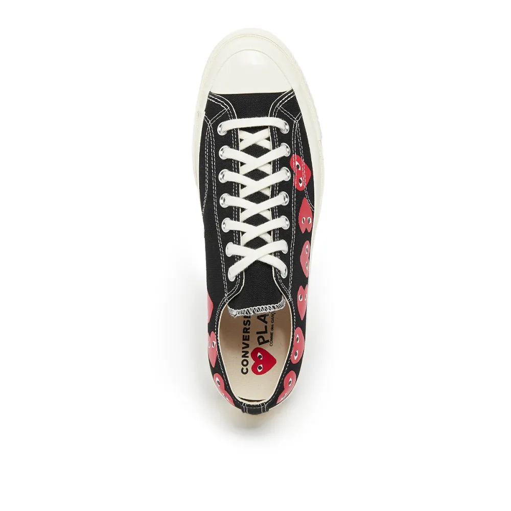 Comme des Garcons Play Multi Heart Low P1K126-1 / schwarz