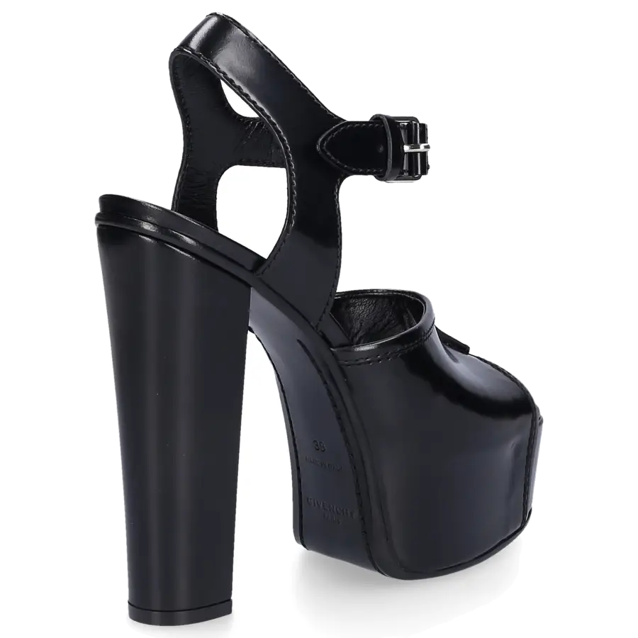 Givenchy - Sandaletten High Heels BE303 Kalbsleder - schwarz