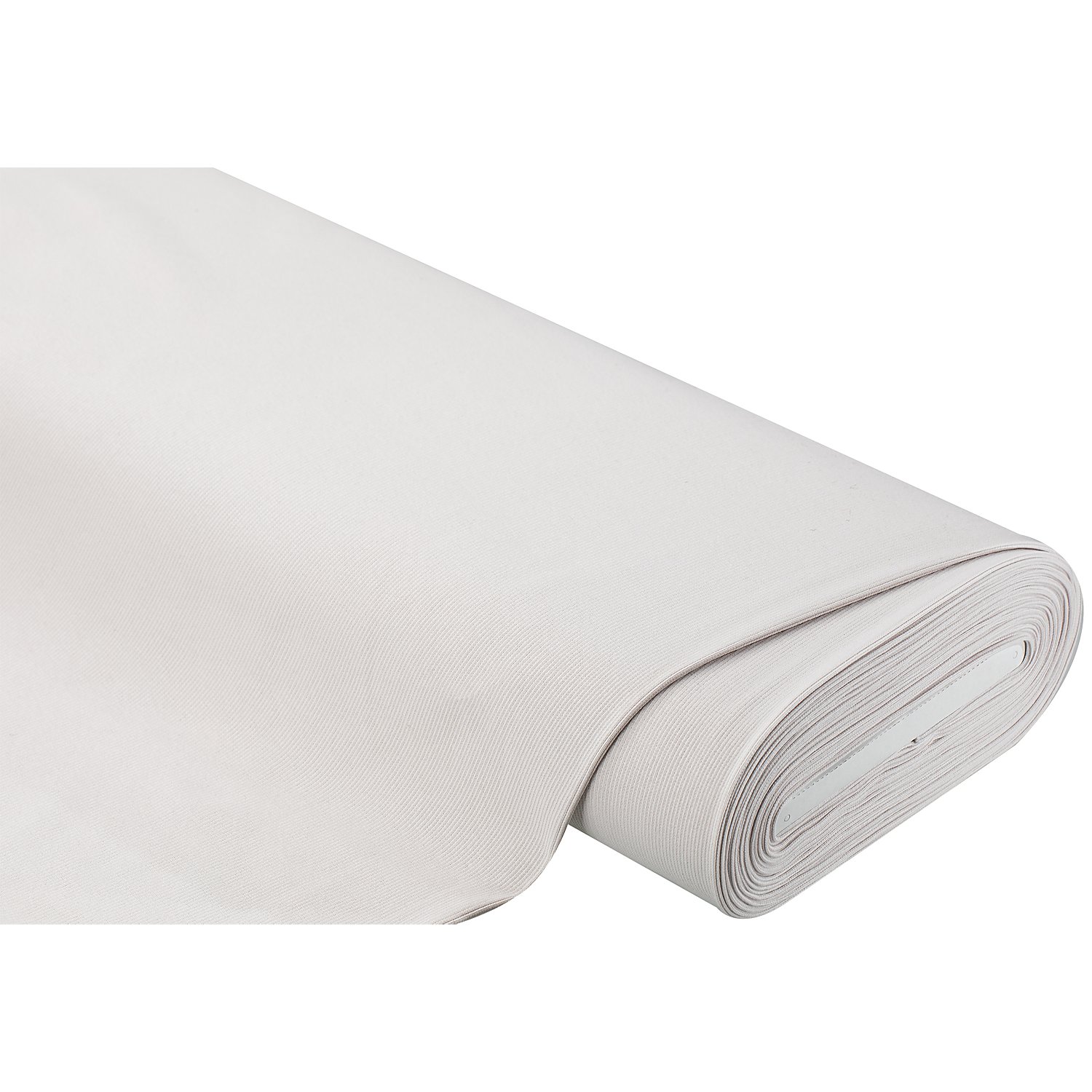 Baumwoll-Rippjersey mit Elasthan, leinen