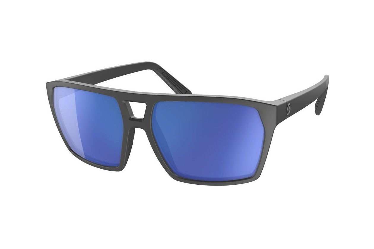 Scott Tune Sonnenbrille black / blue chrome