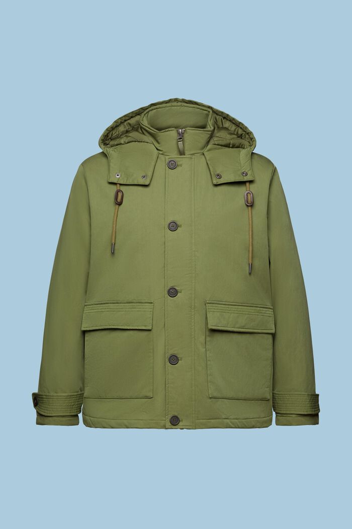 Kurzer Parka mit Wattierung