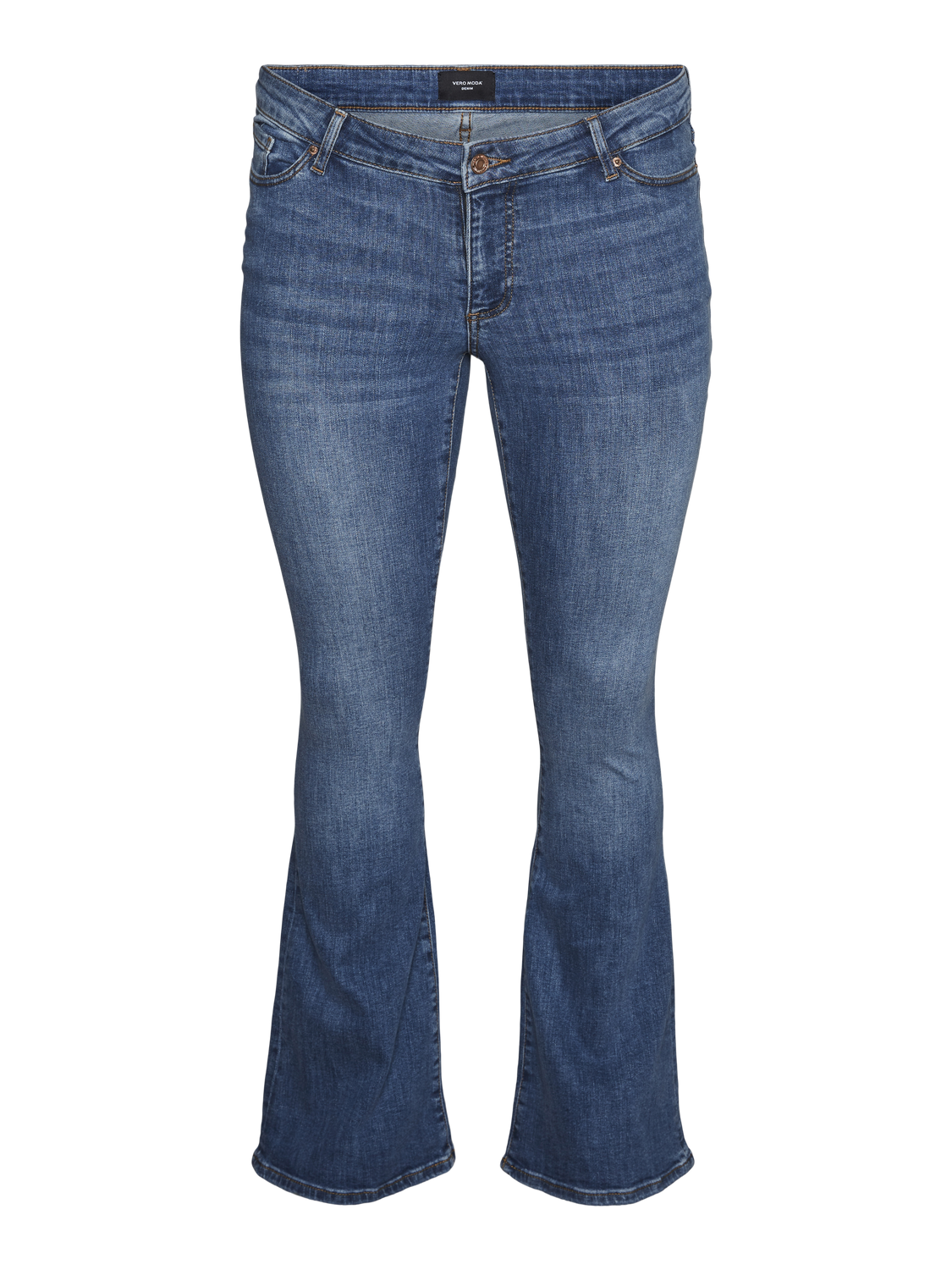 VMSIGI Niedrige Taille Ausgestellt Jeans