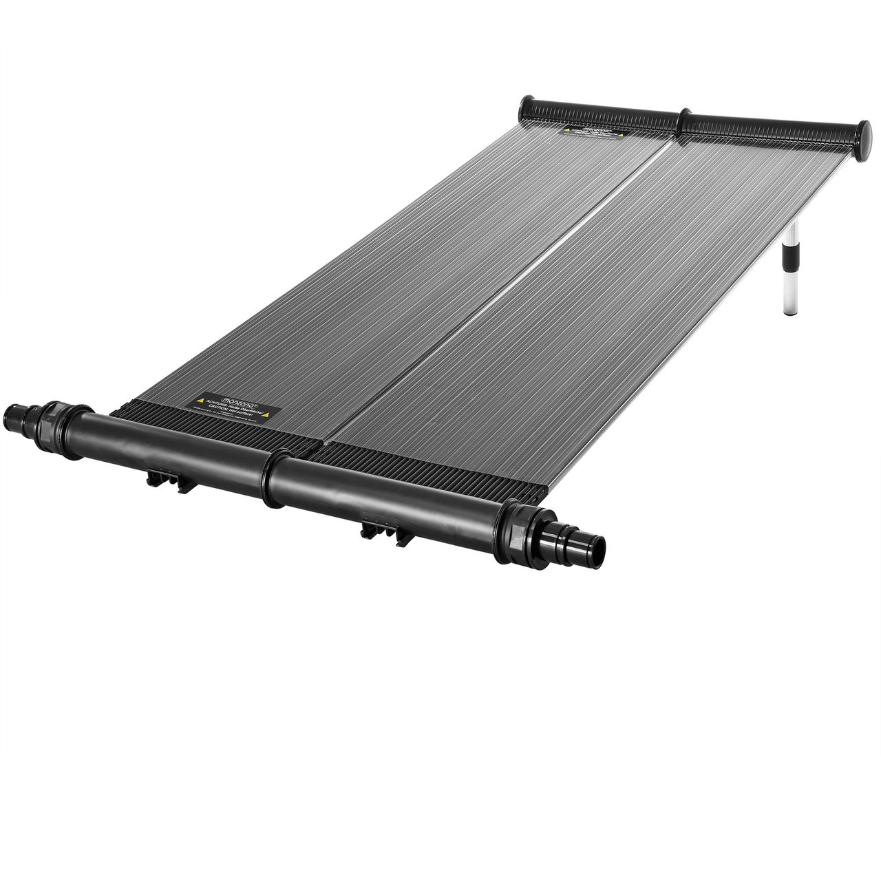 Casaria monzana® Poolheizung Solar Anthrazit 116x66x6cm