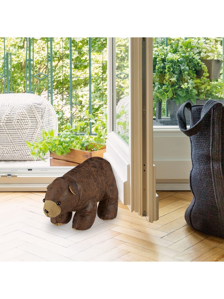 relaxdays Türstopper Braunbär in Braun günstig kaufen onesize