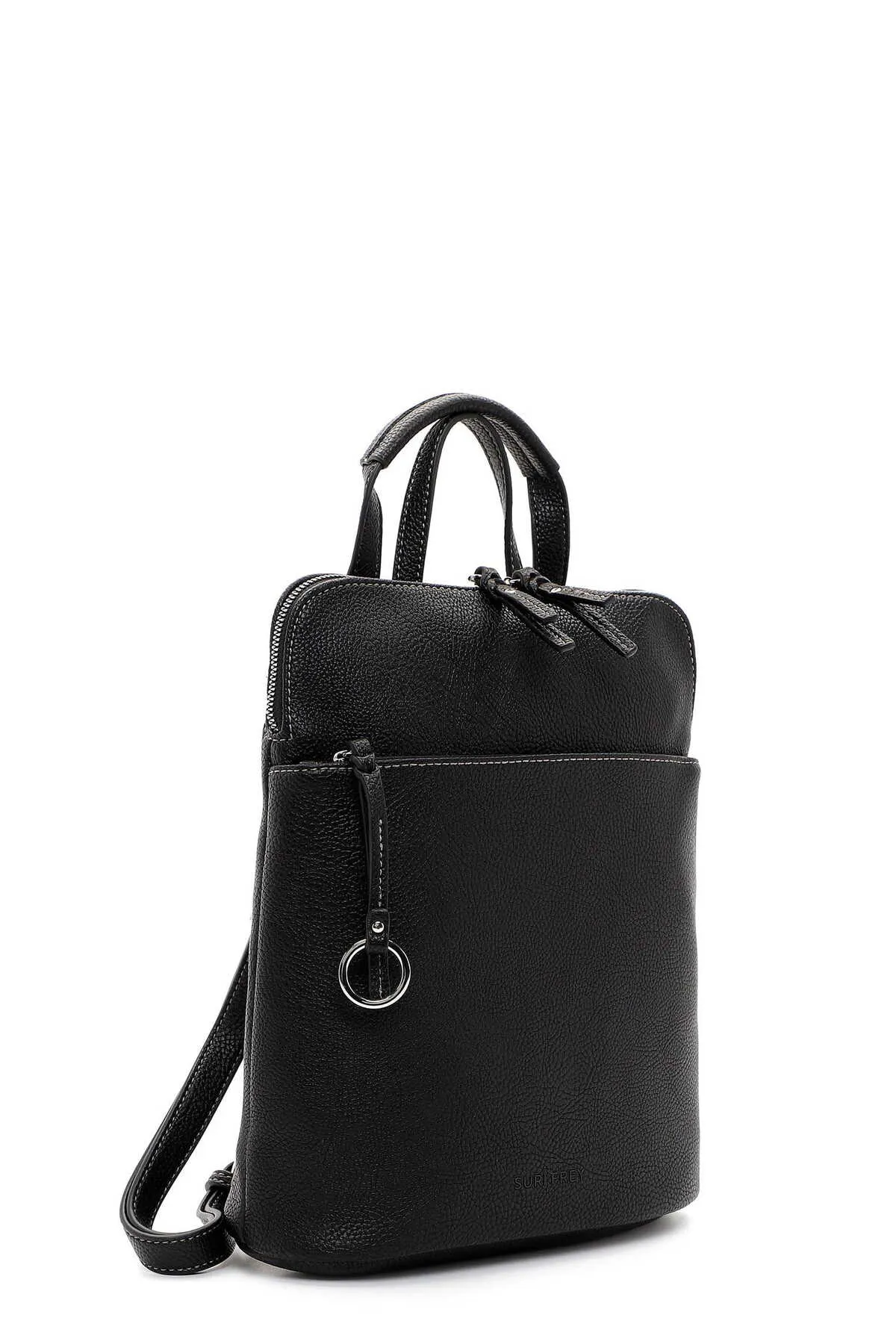 SURI FREY  Rucksack - Schwarz - Unifarben