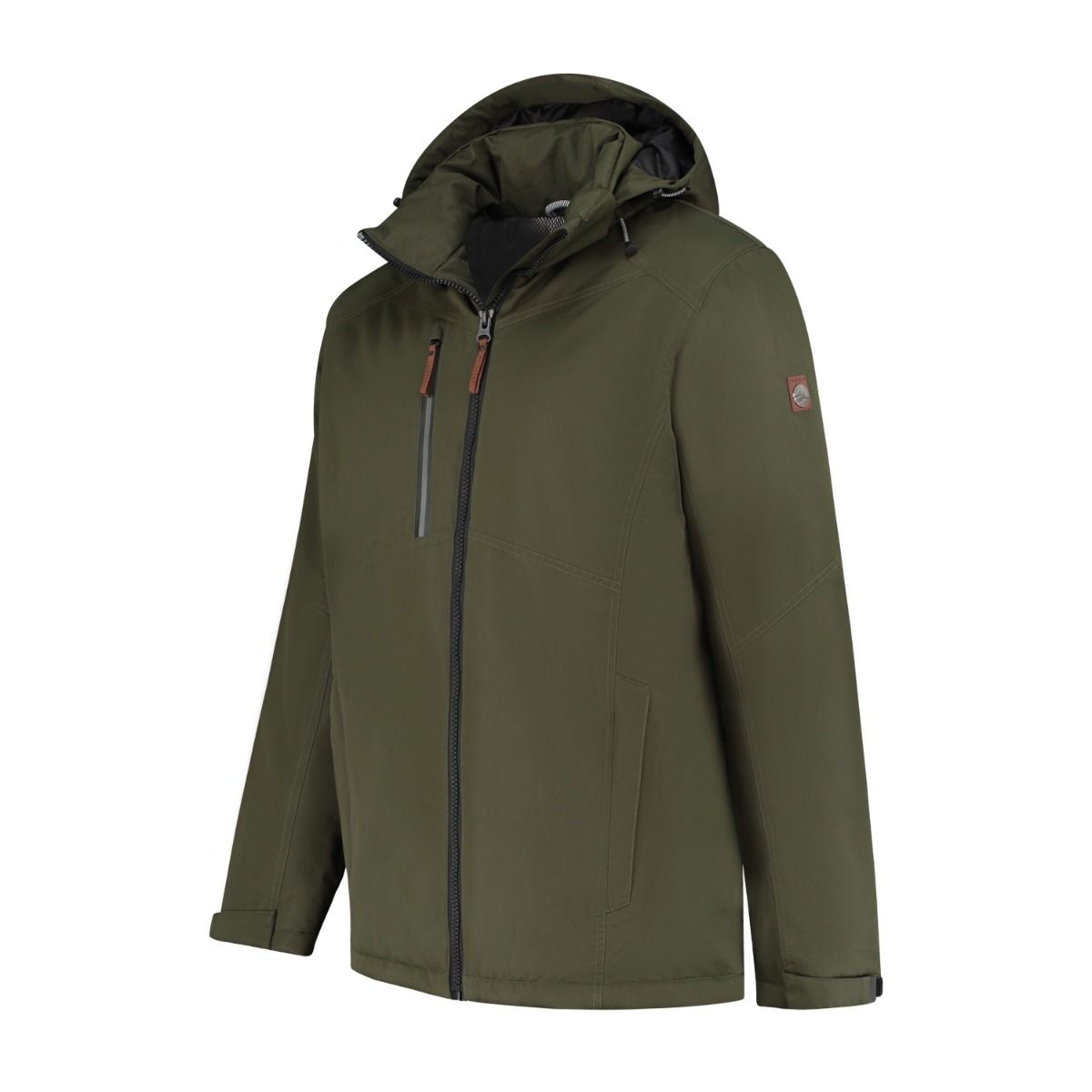 Travelin' Ingo grüne Herren Jacke