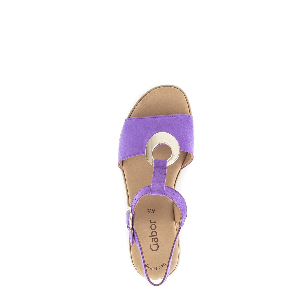 Gabor fashion Plateau Sandale lila