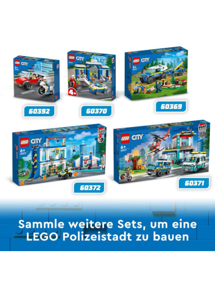 LEGO Bausteine City 60369 Mobiles Polizeihunde-Training günstig kaufen onesize