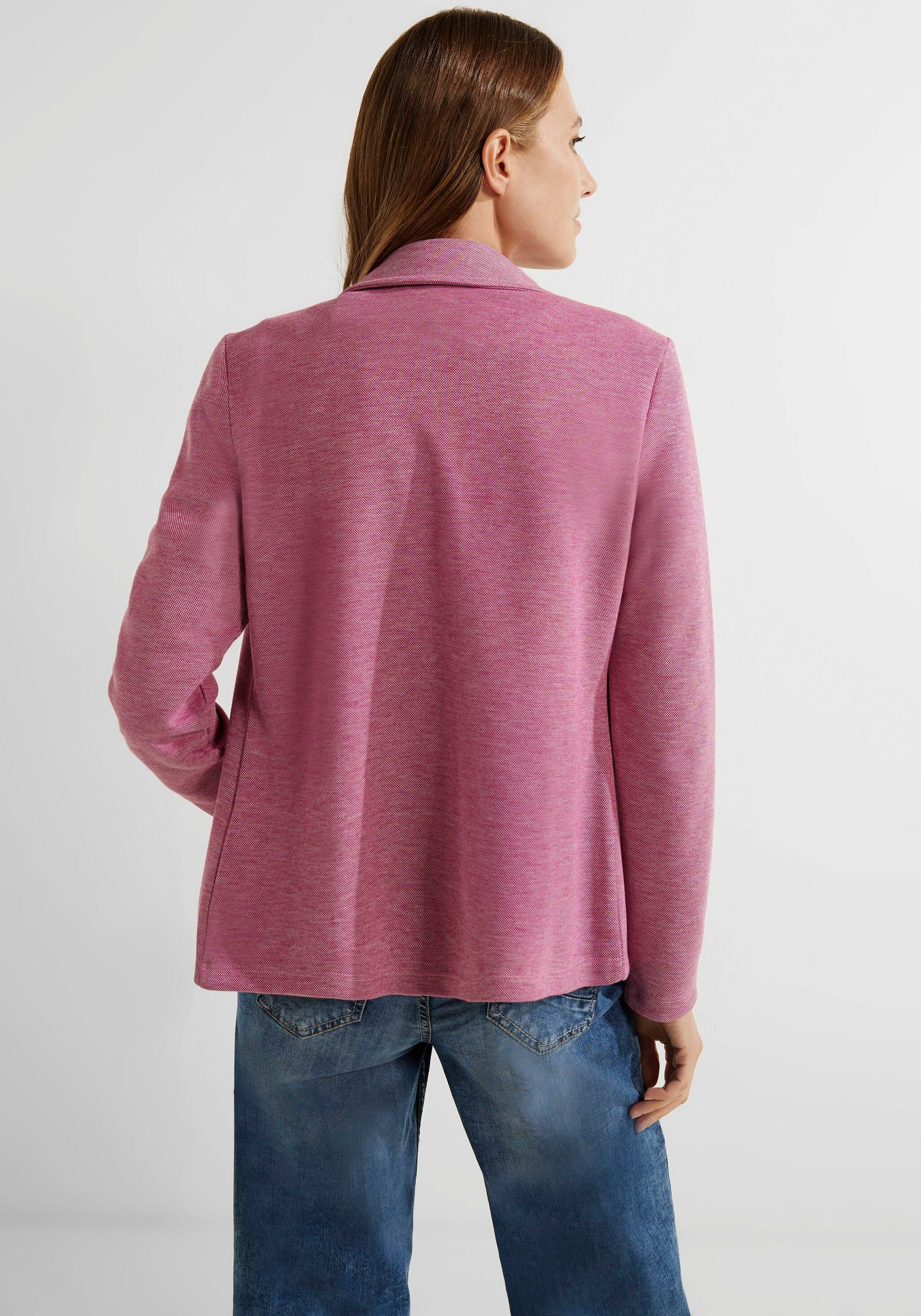 Cecil Sweatblazer mit abgerundetem Saum