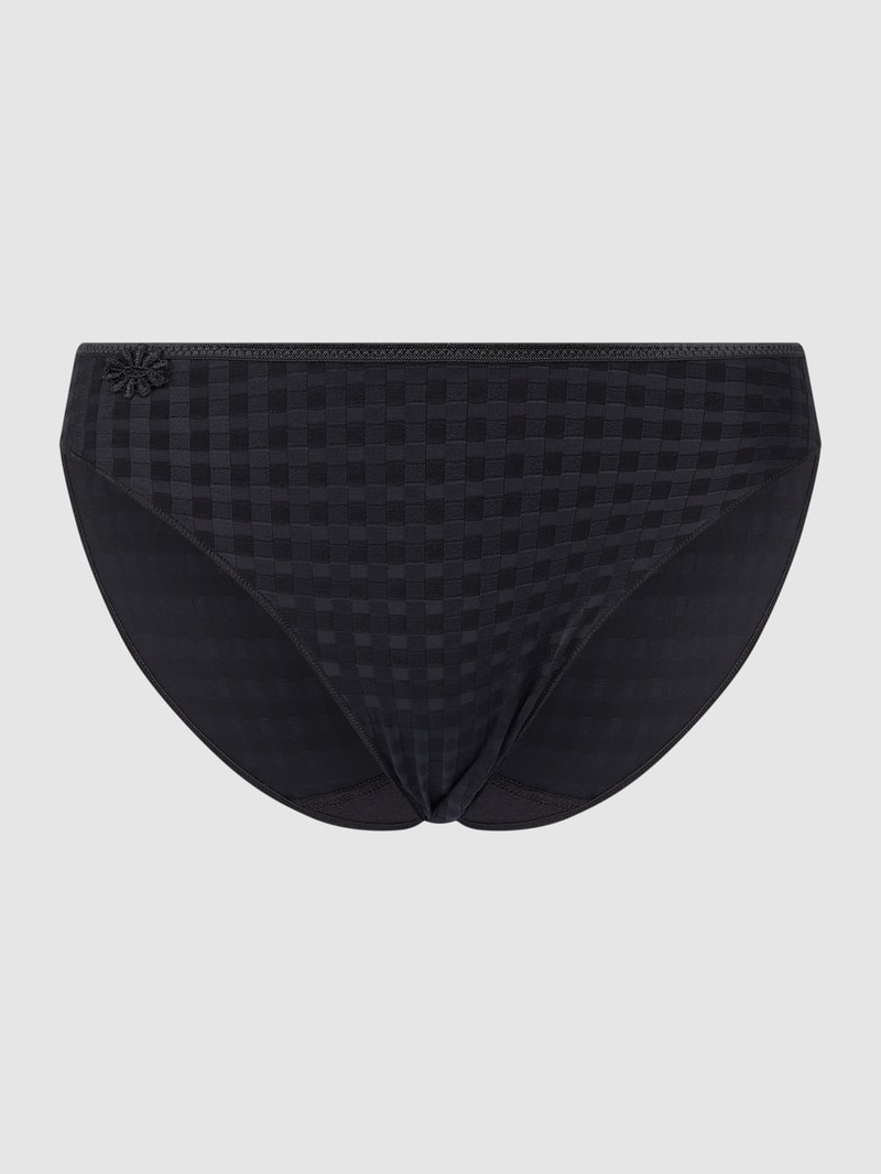 Slip mit Baumwoll-Anteil Modell 'Avero' in schwarz