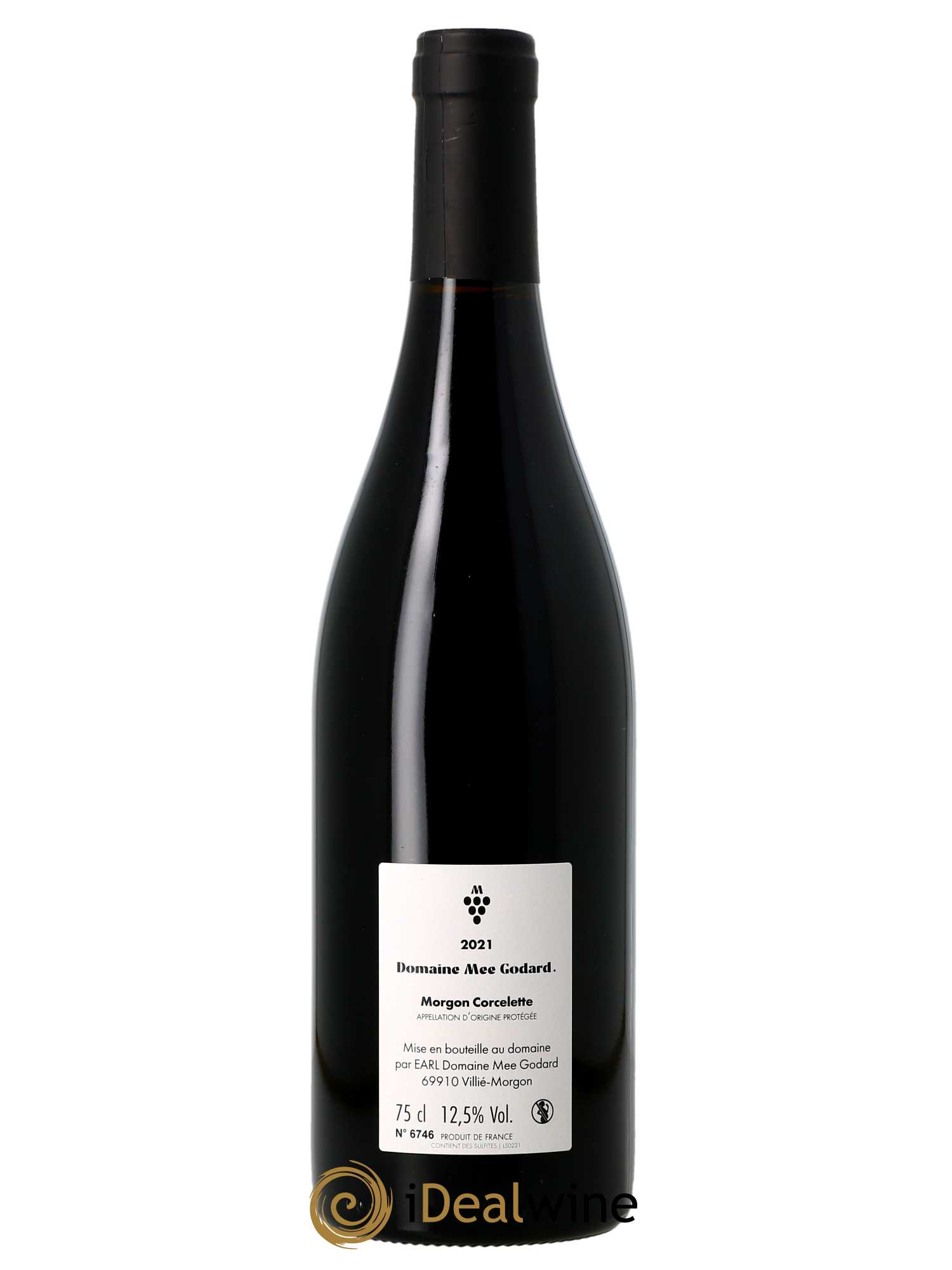 Morgon Corcelette Mee Godard  2021 - Lot de 1 Bouteille