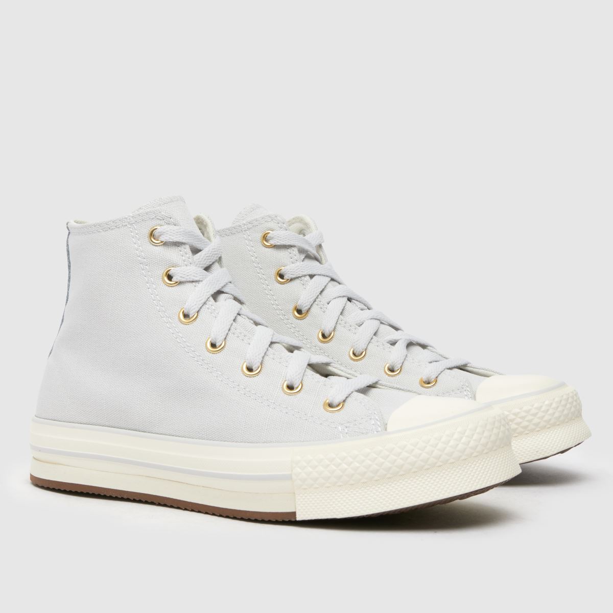 Converse grå all star hi eva lift ungdomsskor