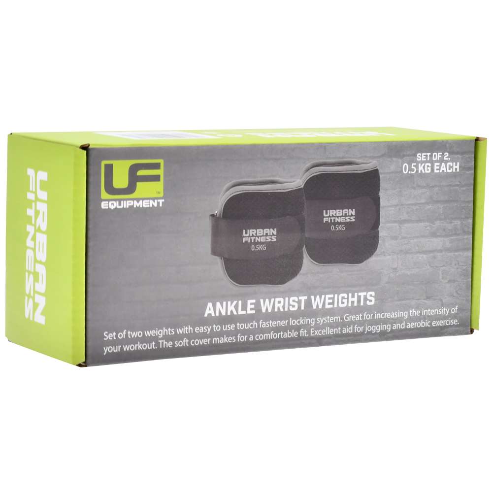 Urban Arm- und Bein-Fitness-Gewichtsmanschetten 0,5 kg 2 Stück UFW00505