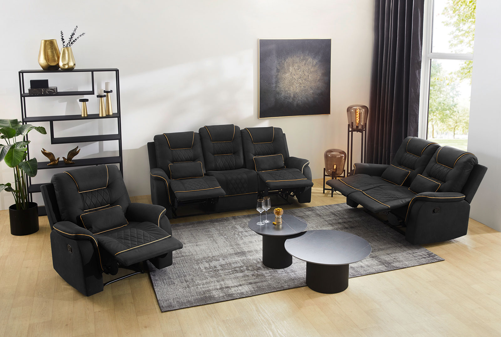 Couch Kombi 3-2-1 Sitzer
