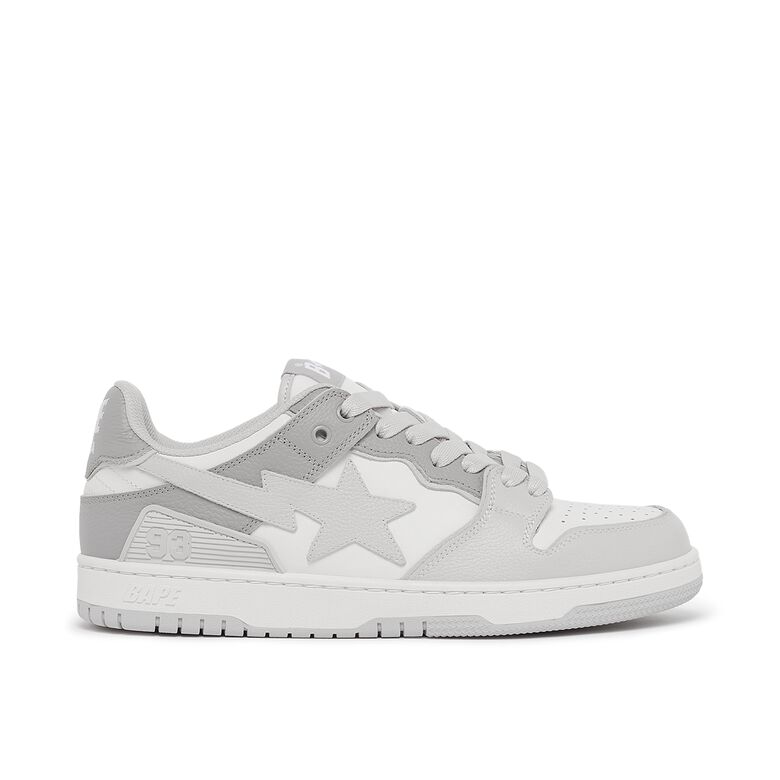 A Bathing Ape Wmns SK8 STA #5 L white