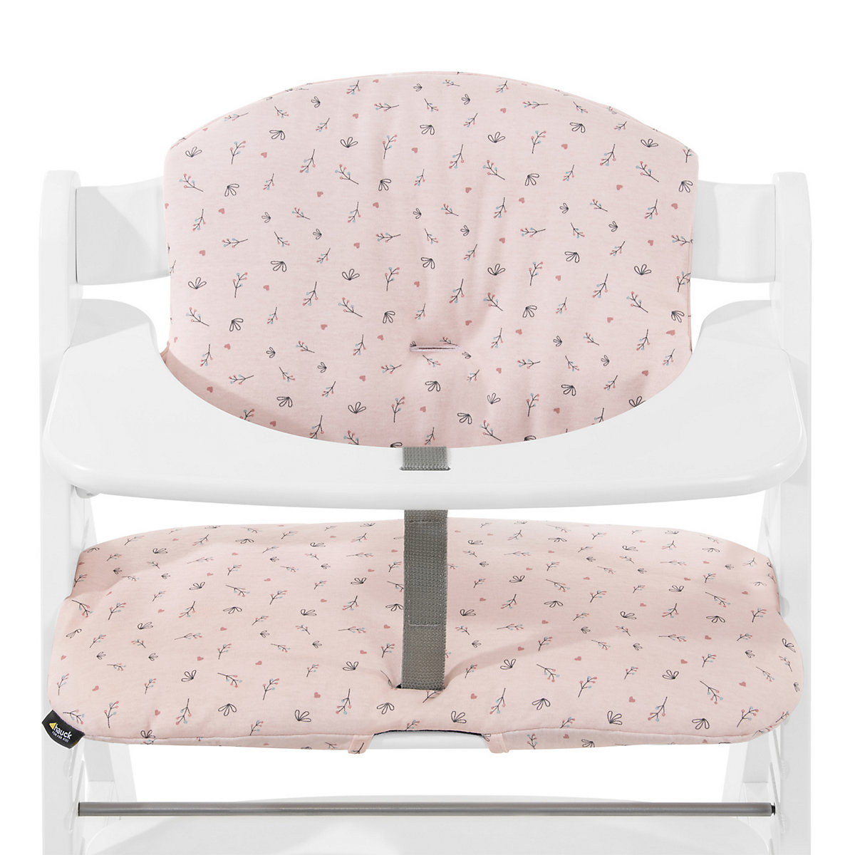 Sitzauflage Alpha Highchair Pad Select, Jersey Flowers Rose