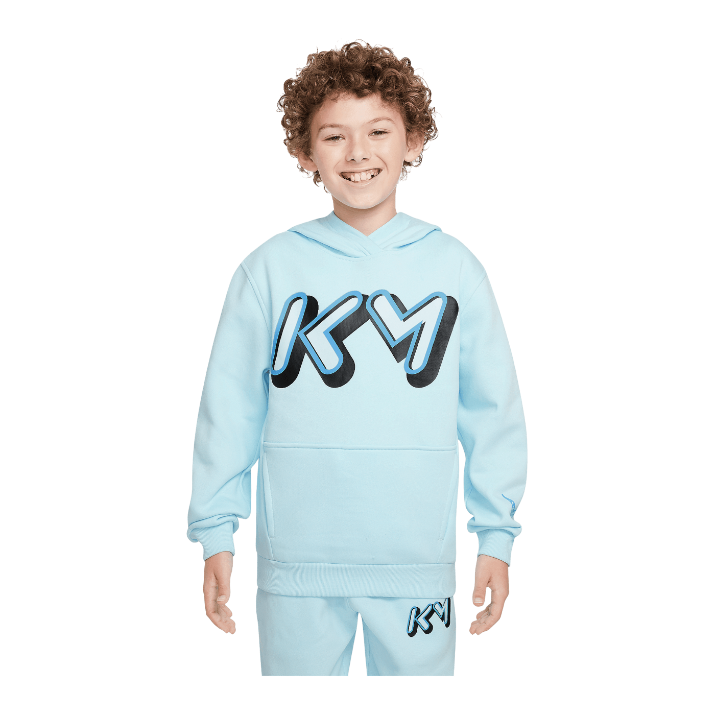 Nike Kylian Mbappe Club Hoody Kids Blau F474