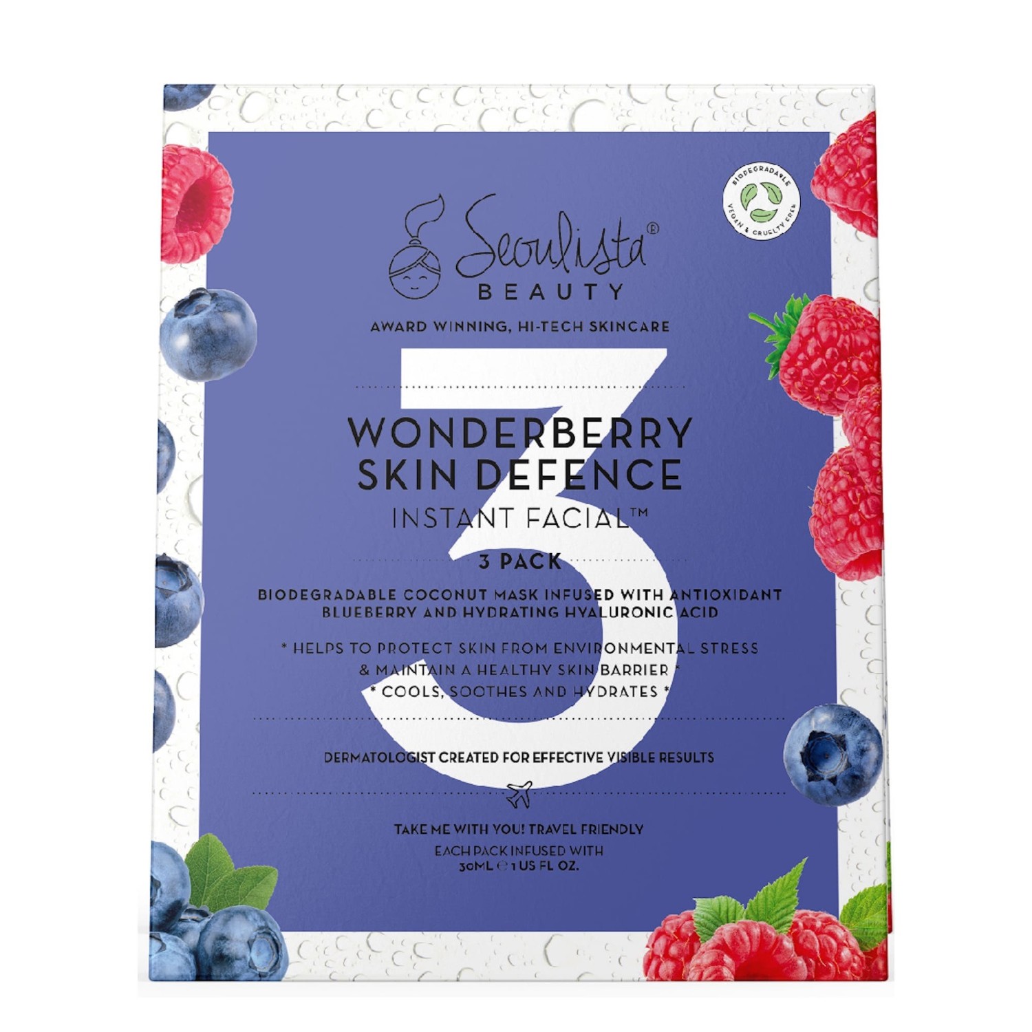 seoulista beauty Wonderberry tretman za lice - višestruko pakovanje od 3 komada