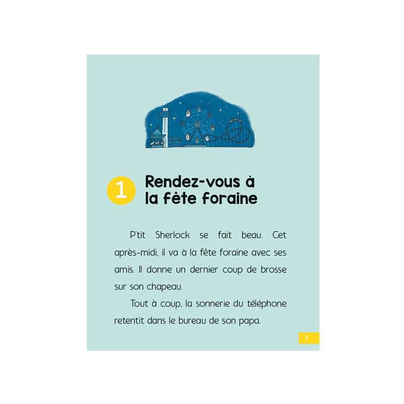 Livre Un fantôme à la fête foraine  - Larousse Jeunesse