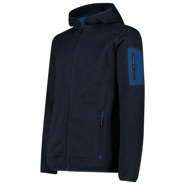 CMP - Jacket Fix Hood Jacquard Knitted 3H60847N - Fleecejacke