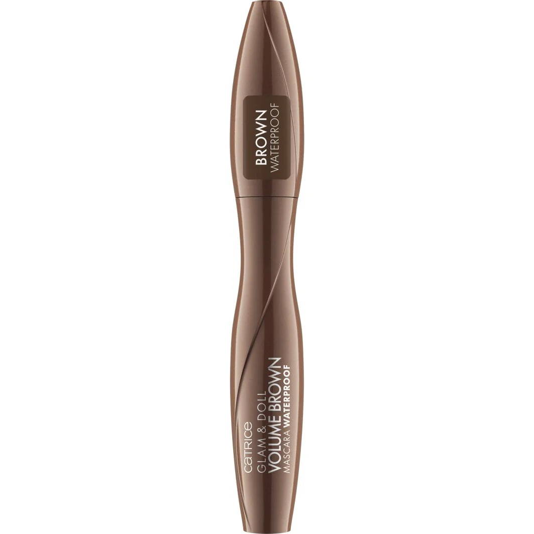 Μάσκαρα Eyes Glam & Doll Volume Brown Waterproof - Αδιάβροχη μάσκαρα