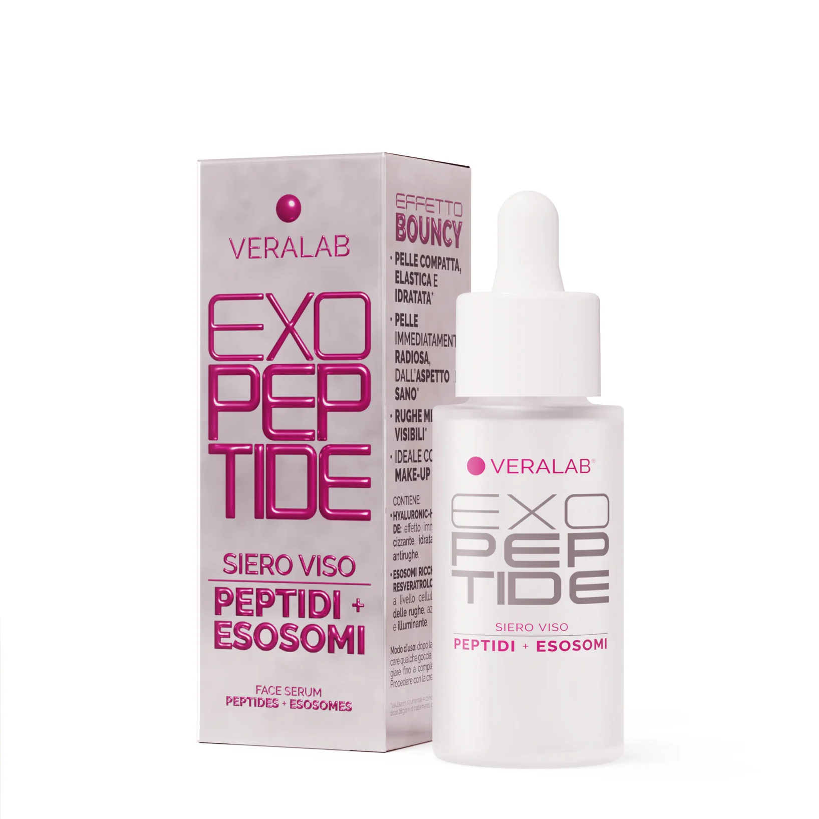 Seruri faciale EXOPEPTIDE - Ser facial hidratant, Ser facial iluminator, Ser facial antirid, Ser facial cu efect global