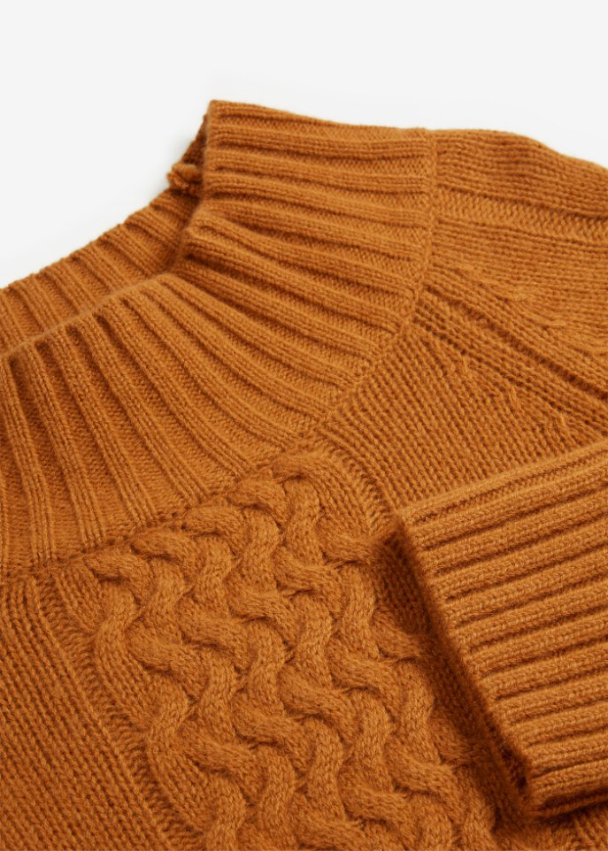 Oversized Woll-Pullover mit Good Cashmere Standard®-Anteil