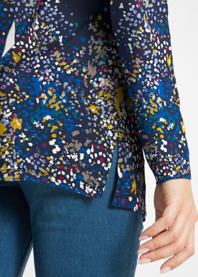 Langärmlige Shirt-Tunika