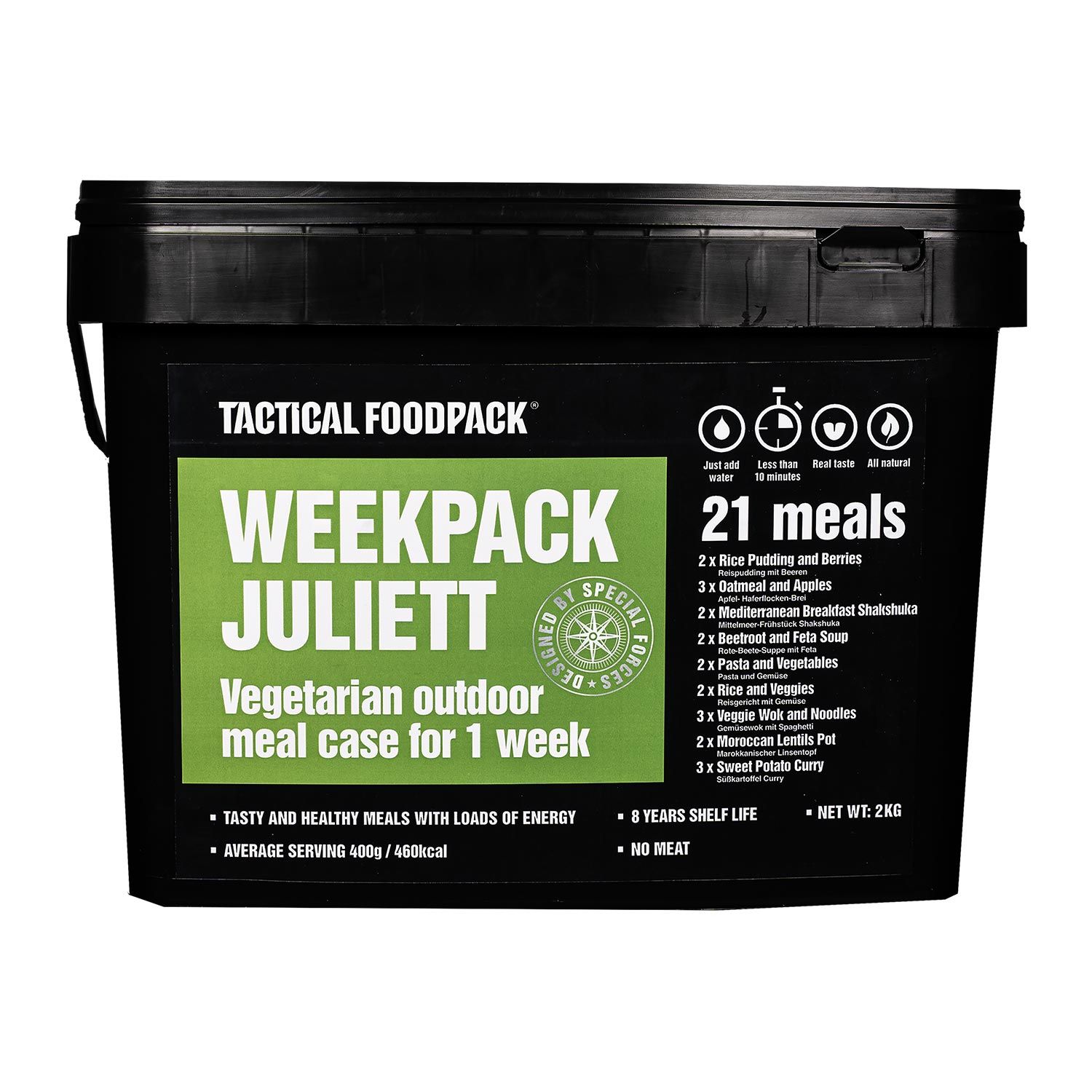Wochenration Juliett Vegetarisch