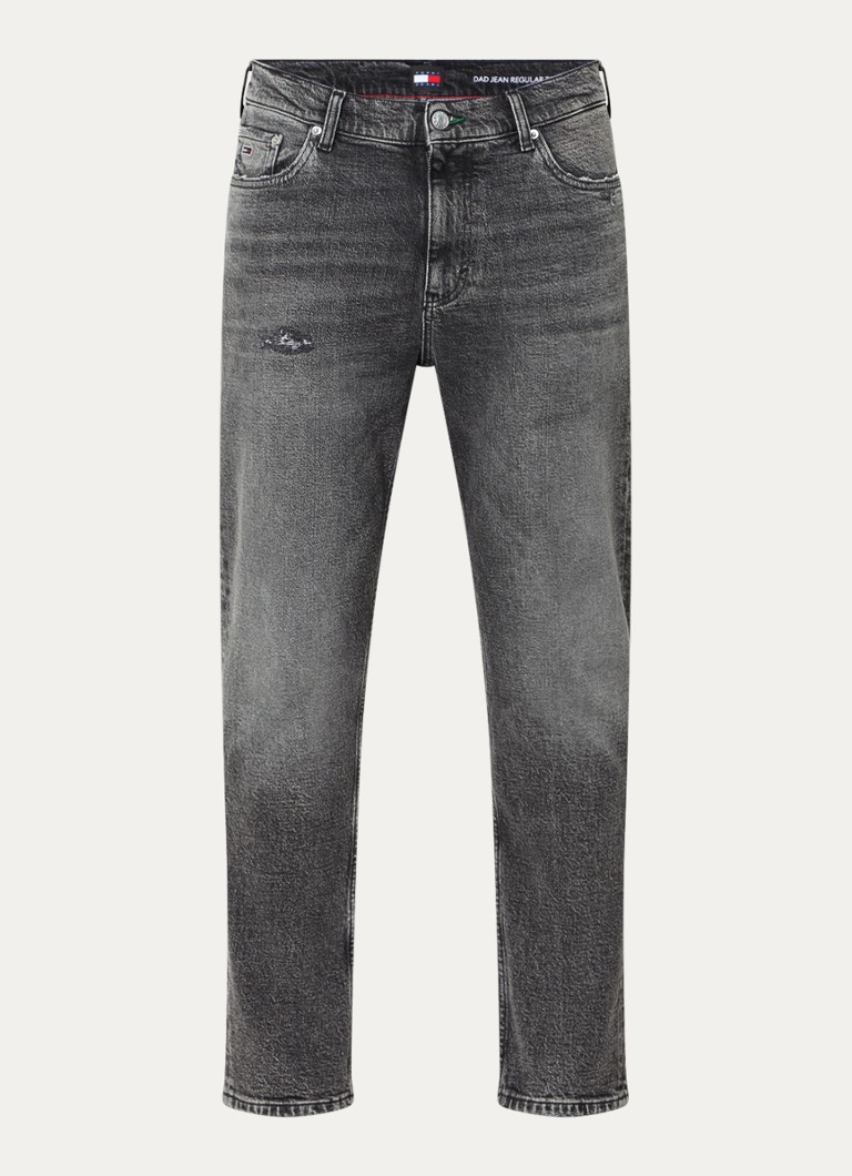 Calça jeans Tommy Hilfiger Dad tapered com lavagem colorida