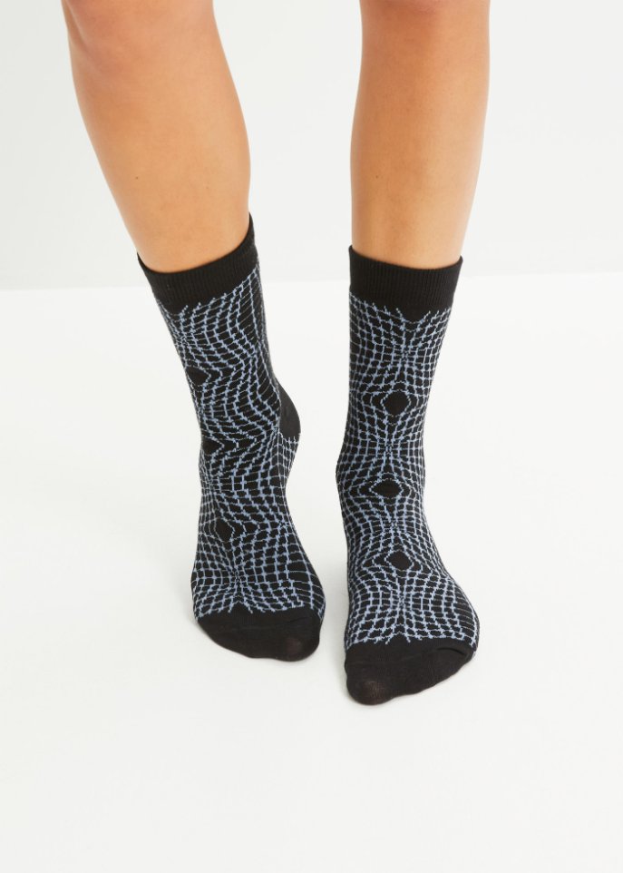 Socken (4er Pack) mit Geschenkkarte mit Bio-Baumwolle