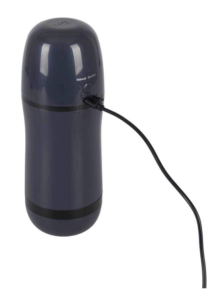 Rebel Masturbator mit Vibration Masturbator with 2 Functions in schwarz günstig kaufen 21,5 cm