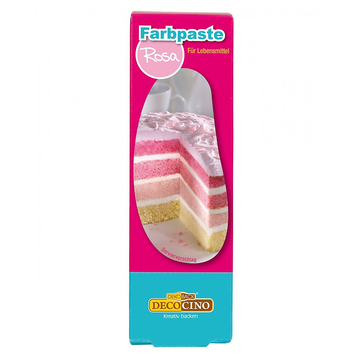 Rosa Farbpaste zum Einfärben von Lebensmitteln Backzubehör