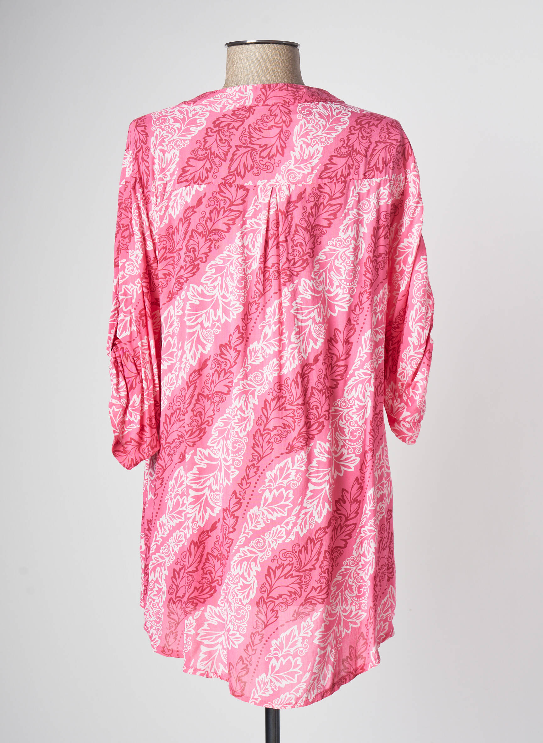 Made In Italy Tuniquemanchelongue Femme couleur rose
