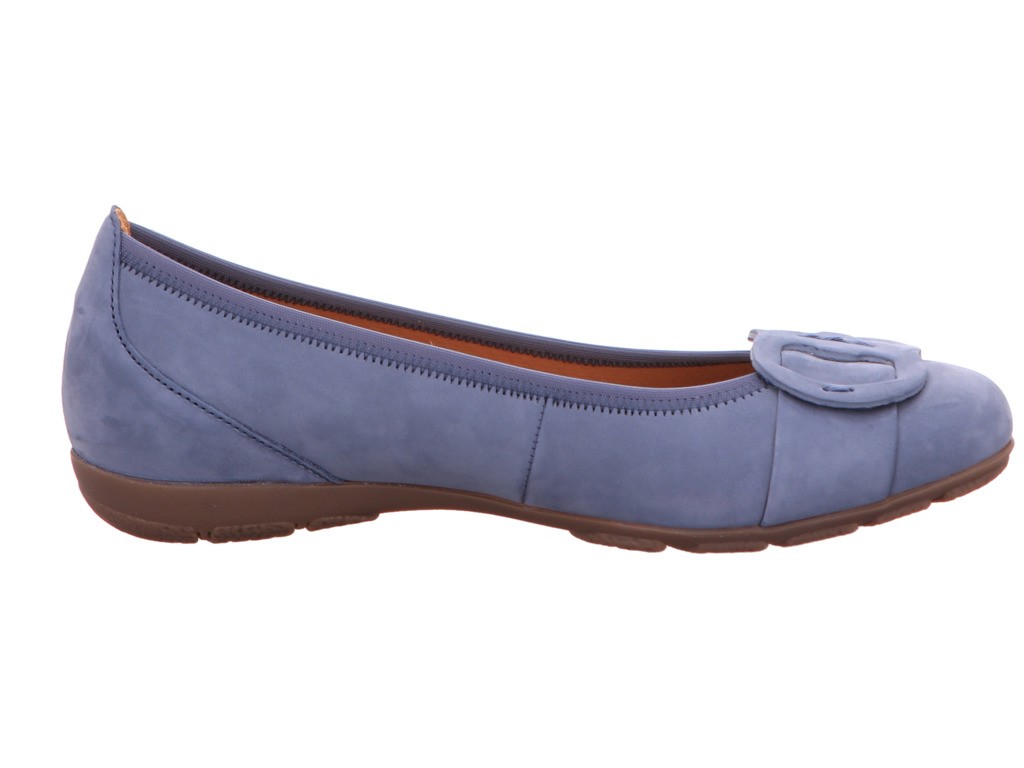 GABOR Ballerinas blau Gabor Fashion sportliche Ballerinas 44.1