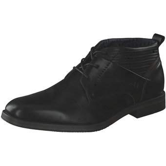 Bottesini Schnürstiefelette in schwarz