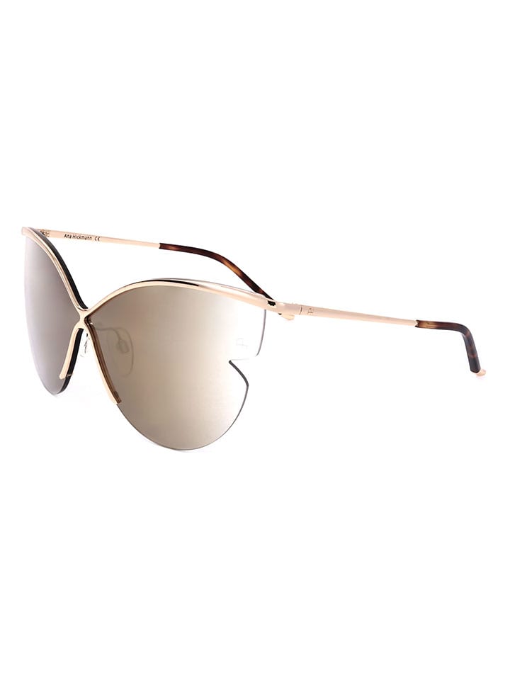 Ana Hickmann Damen-Sonnenbrille in Gold günstig kaufen onesize