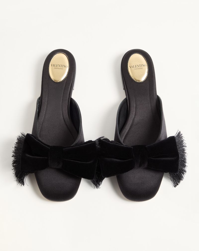Reinette Satin Mule