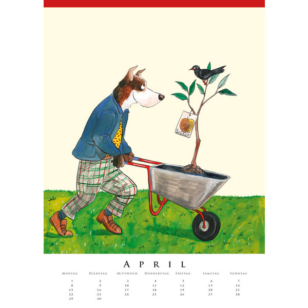 LEONARD ERLBRUCHS KINDERZIMMERKALENDER 2024 - Kalender