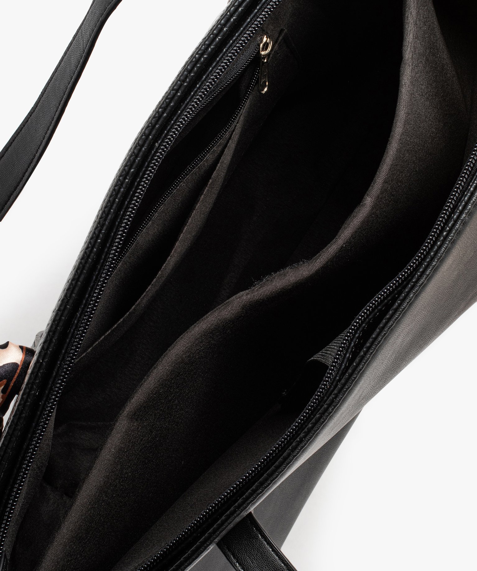Sac cabas pour ordinateur motif serpent avec foulard imprimé femme