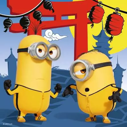 Kinderpuzzle ab 5 Jahren - Witzige Minions - 49 Teile