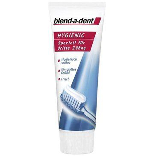 BLEND A DENT Hygienic Zahncreme speziell für 3.Zähne  75 ml  Zahnpaste