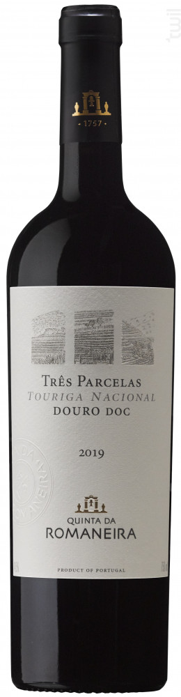 Três Parcelas Quinta Da Romaneira Vin Rouge●Douro DOC 2019 75cl