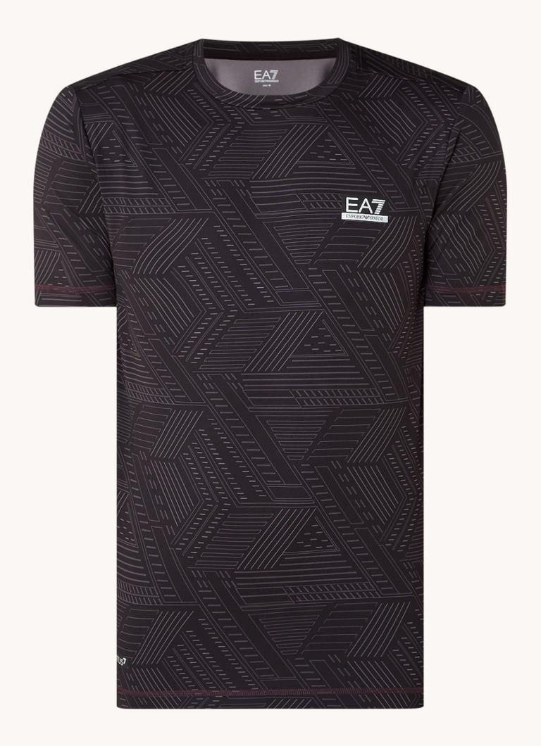 Tricou de trening Emporio Armani cu imprimeu grafic și logo