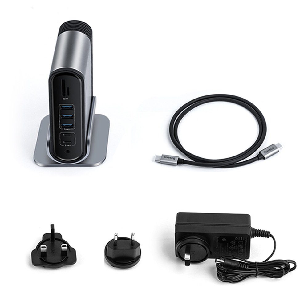 Baseus Laptop-Dockingstation Working Station Docking Station Multifunctional Type-C HUB Adapter
