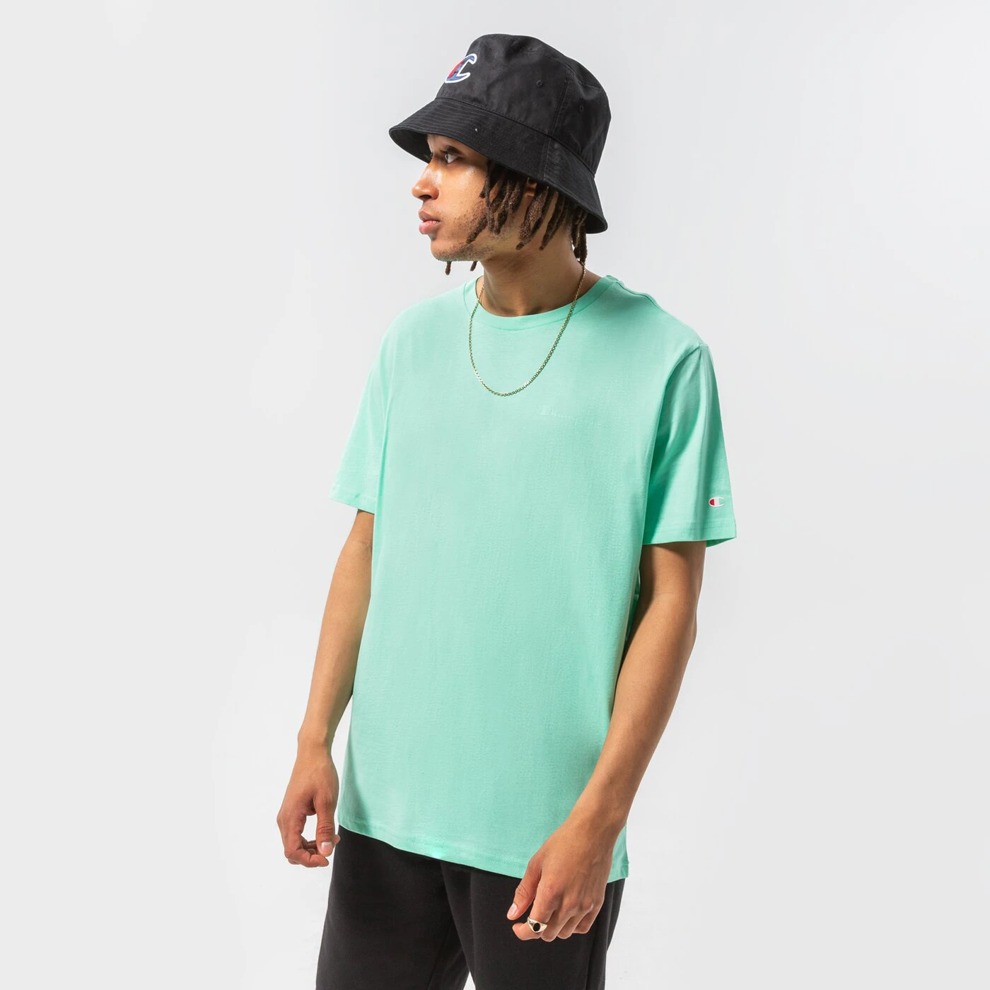 CHAMPION T-SHIRT CREWNECK T-SHIRT Grün