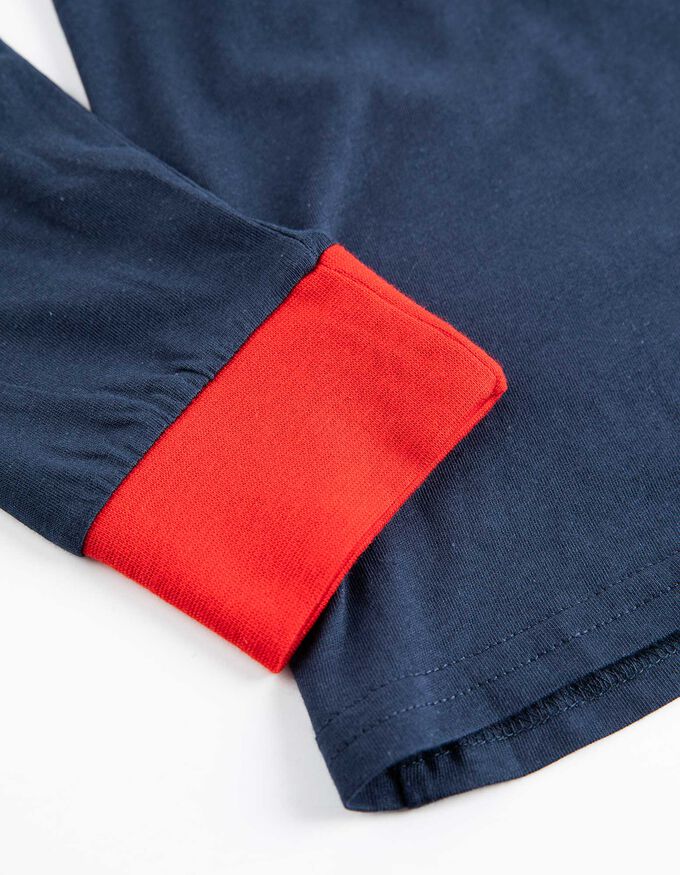 Pyjama Set aus Langarmshirt und Hose- Baumwolle