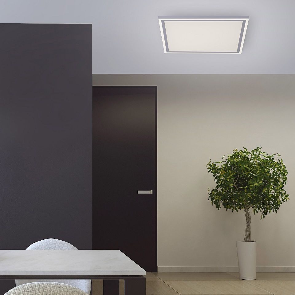 LED Deckenleuchte Edging Weiss 46 x 46 cm