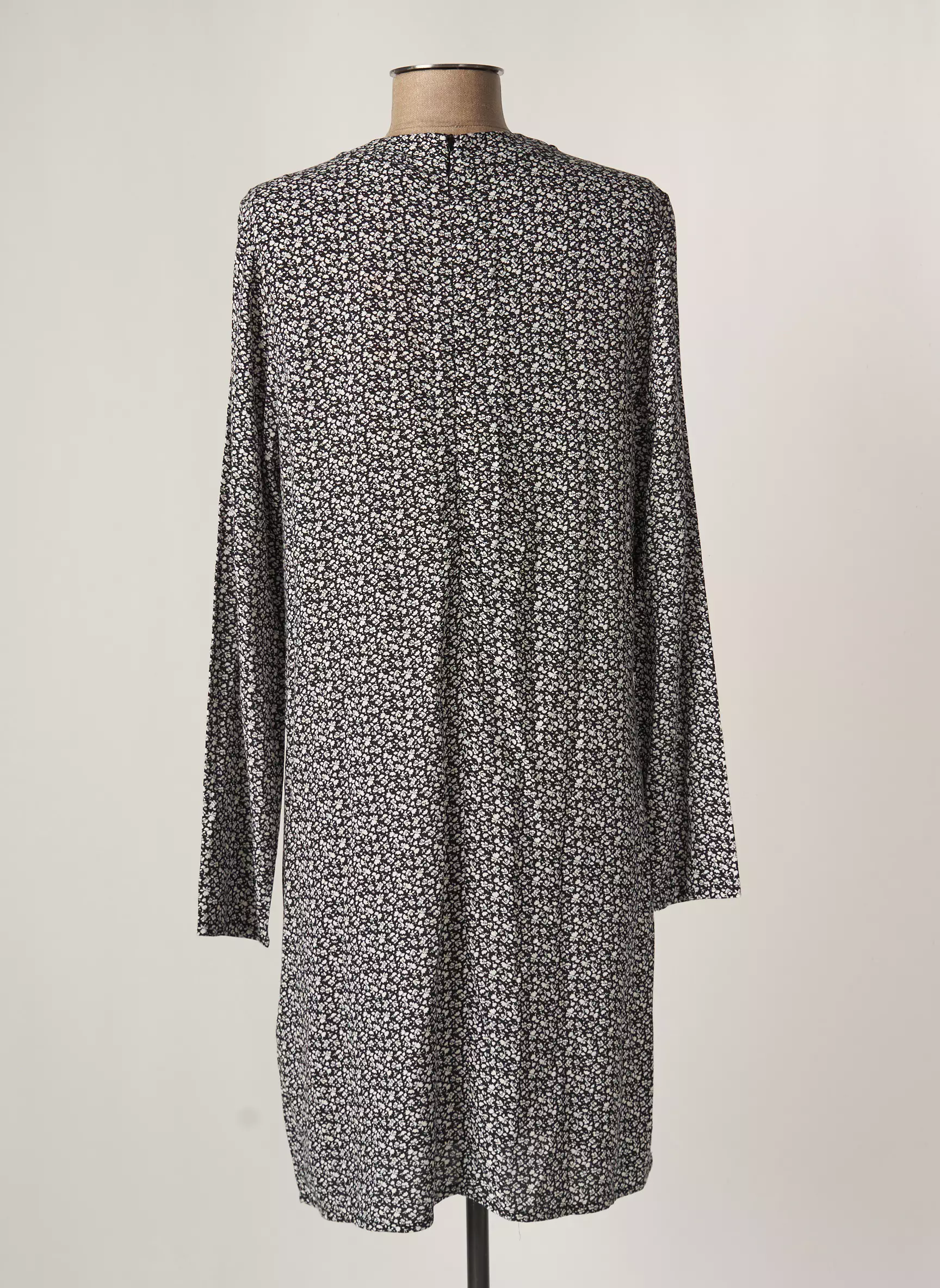 Superdry Robes Mi Longues Femme couleur noir